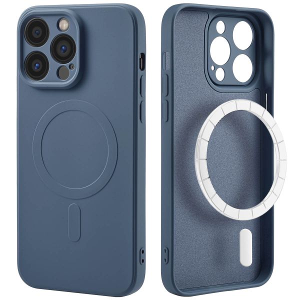 imoshion Color Backcover met MagSafe iPhone 14 Pro Max - Donkerblauw