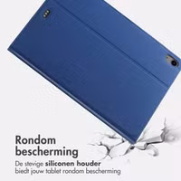 Accezz Classic Tablet Case Apple iPad Air 11 inch (2025) M3 / (2024) M2 / Air 5 (2022) / Air 4 (2020) - Donkerblauw