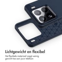 imoshion Brushed Backcover Xiaomi 15 Pro - Donkerblauw