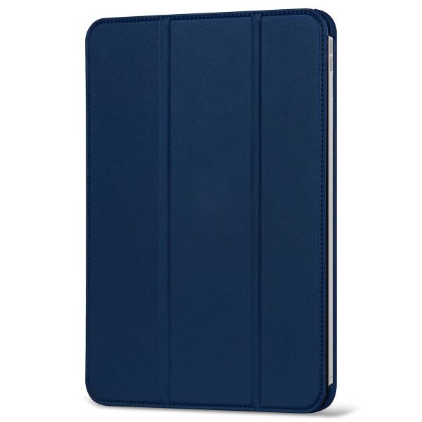 Decoded Textured Sillicon Slim Cover iPad Air 11 inch (2024) M2 / Air 5 (2022) / Air 4 (2020) - Navy Peony