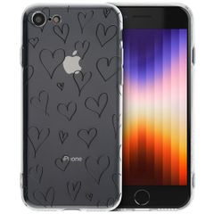 imoshion Design hoesje iPhone SE (2022 / 2020) / 8 / 7 - Hearts