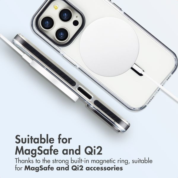 imoshion Combat MagSafe Back Cover Apple iPhone 15 Pro - Black