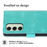 imoshion Bookcase met koord Samsung Galaxy S24 FE - Turquoise