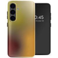 Selencia Vivid Backcover Samsung Galaxy S24 - Gradient Olive Dust