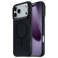 imoshion Rugged Hybrid Carbon Case met MagSafe Apple iPhone 17 Pro Max - Zwart