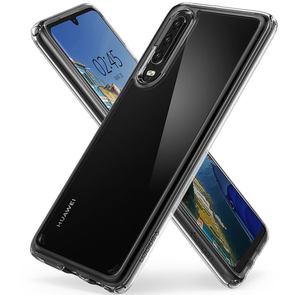 Spigen Ultra Hybrid Backcover Huawei P30 - Transparant