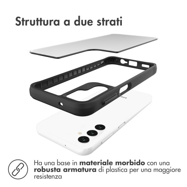 imoshion Rugged Hybrid Case Samsung Galaxy A14 (5G/4G) - Zwart