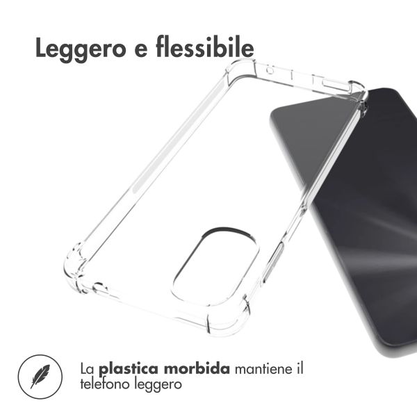 imoshion Shockproof Case Motorola Moto G22 - Transparant