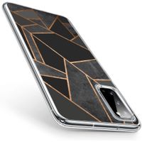 imoshion Design hoesje Samsung Galaxy S20 - Grafisch Koper / Zwart