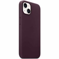 Apple Leather Backcover MagSafe iPhone 13 - Dark Cherry