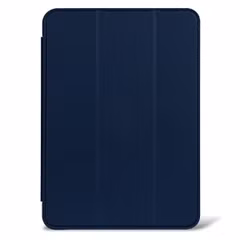 Decoded Textured Sillicon Slim Cover Apple iPad Pro 11 (2024) M4 - Navy Peony