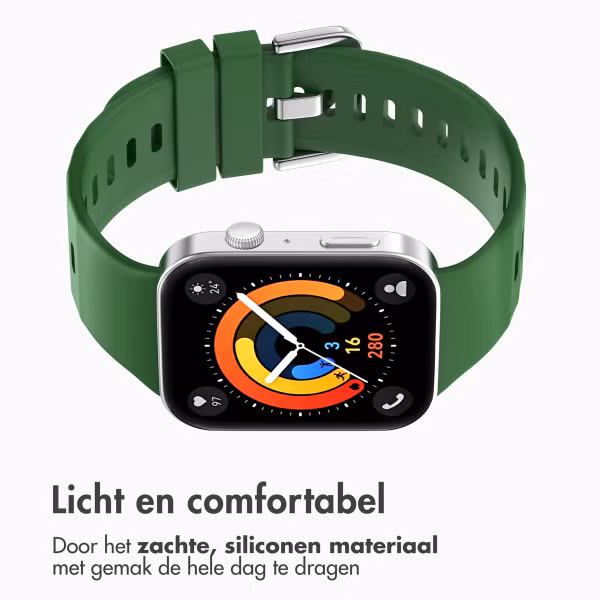 imoshion Siliconen bandje Huawei Watch Fit 3 - Groen