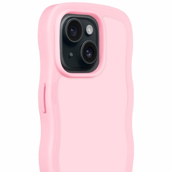 Holdit Wavy Case iPhone 13/14/15 - Pink