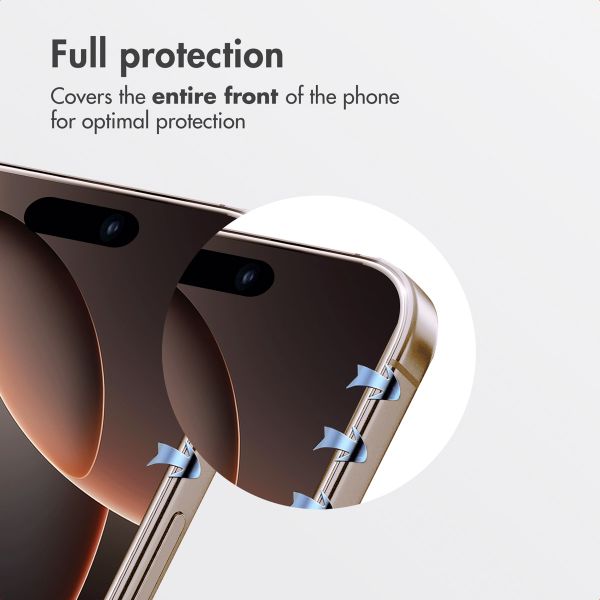 Accezz Tempered Glass Screen Protector + Applicator Apple iPhone 16 Pro Max