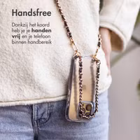 imoshion PU Leather Telefoonkoorden set - Zwart