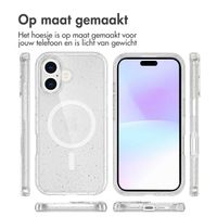 imoshion Sparkle Backcover met MagSafe Apple iPhone 17 - Transparant
