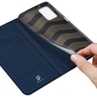 Dux Ducis Slim Softcase Bookcase Nokia G22 - Donkerblauw