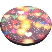 PopSockets PopGrip - Afneembaar - Glitter Bokeh Hearts