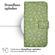 imoshion Design Bookcase Samsung Galaxy S23 FE - Green Flowers