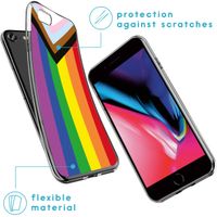 imoshion Design hoesje iPhone SE (2022 / 2020) / 8 / 7 - Rainbow flag