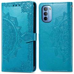 imoshion Mandala Bookcase Motorola Moto G14 - Turquoise