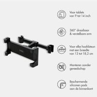 imoshion Hoofdsteun Tablethouder Auto - Zwart