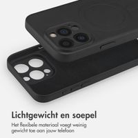 imoshion Color Backcover met MagSafe iPhone 15 Pro Max - Zwart