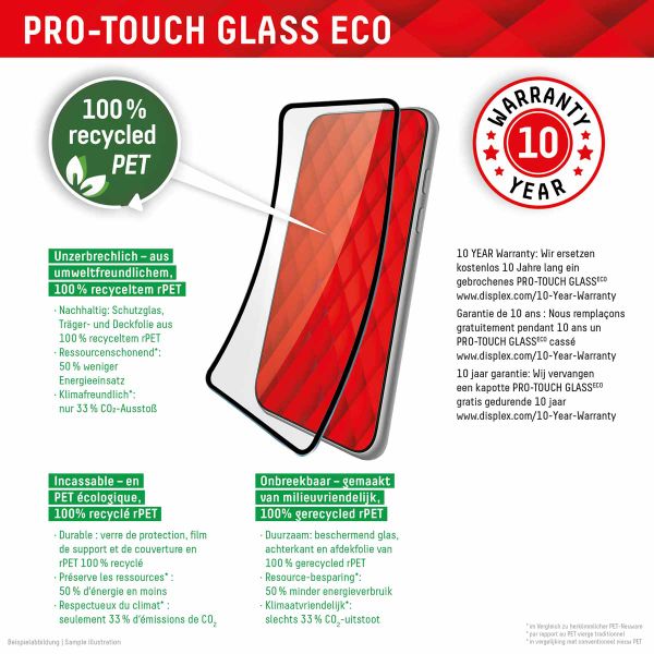 Displex Screenprotector ProTouch Glass Eco Samsung Galaxy S23 Plus