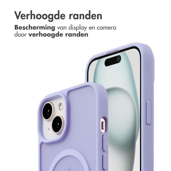 imoshion Color Guard Backcover met MagSafe Apple iPhone 15 - Lila