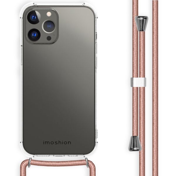 imoshion Backcover met koord iPhone 13 Pro Max - Rosé Goud