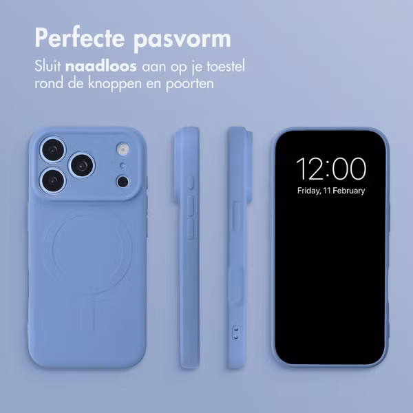 imoshion Color Backcover met MagSafe Apple iPhone 18 Pro Max / 17 Pro Max - Blauw