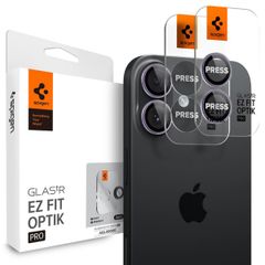 Spigen GLAStR Camera Protector Glas 2 Pack Apple iPhone 17 / 16 Plus - Paars