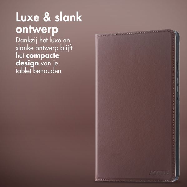 Accezz Classic Tablet Case Samsung Galaxy Tab S10 Lite / S9 11.0 inch / Tab S10 FE / S9 FE 10.9 inch - Bruin