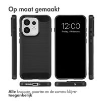 imoshion Brushed Backcover Oppo Reno 16 / 16 Pro - Zwart