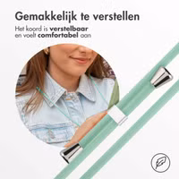 imoshion Siliconen hoesje met koord Apple iPhone SE (2022 / 2020) / 8 / 7 - Groen