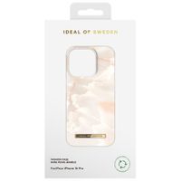 iDeal of Sweden Fashion Backcover Apple iPhone 15 Pro - Rose Pearl Marble