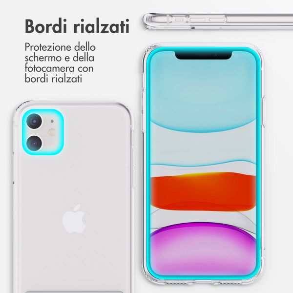 imoshion Stand Backcover Apple iPhone 11 - Transparant