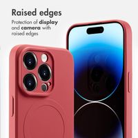 imoshion Colour Back Cover with MagSafe Apple iPhone 14 Pro - Dusty Rose