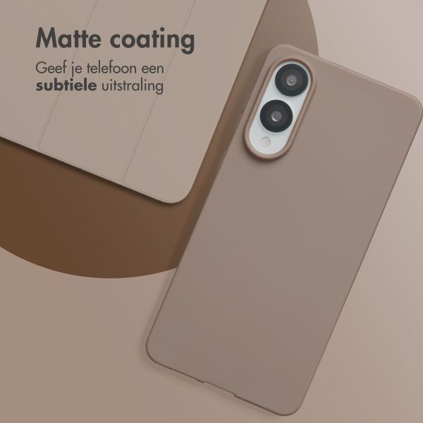 imoshion Color Backcover Samsung Galaxy S25 Edge - Bruin