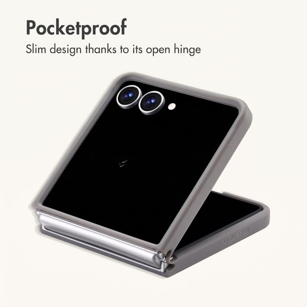 imoshion Colour Guard Case with MagSafe Samsung Galaxy Z Flip 8 - Grey