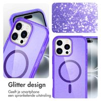 imoshion Sparkle Backcover met MagSafe Apple iPhone 16 Pro Max - Glitter Paars