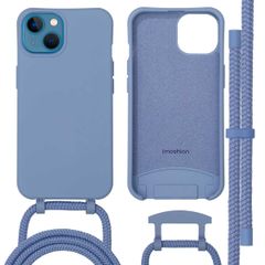 imoshion Color Backcover met afneembaar koord MagSafe Apple iPhone 13 - Ash Blue