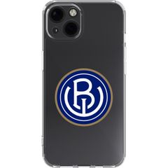 Clear Backcover Apple iPhone 13 - ASV Blauw-Wit