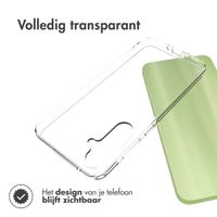 Accezz Clear Backcover Samsung Galaxy A35 - Transparant