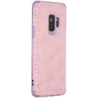 My Jewellery Croco Softcase Backcover Samsung Galaxy S9 - Paars