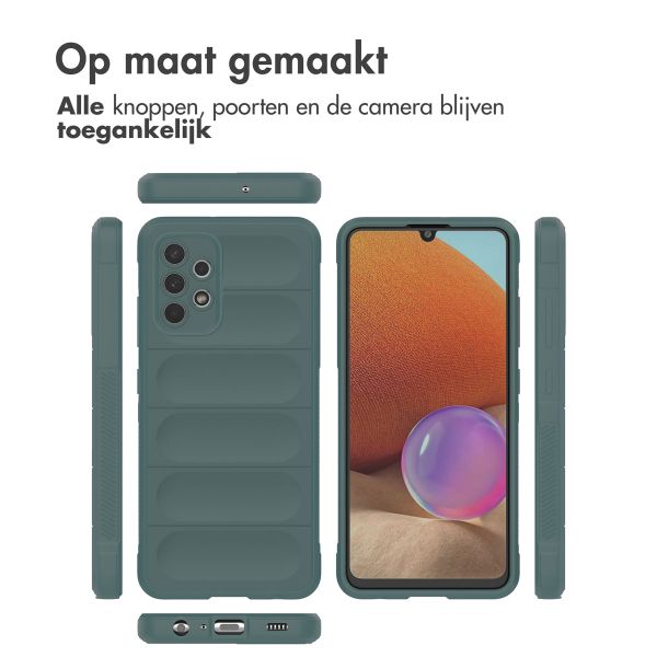 imoshion EasyGrip Backcover Samsung Galaxy A32 (4G) - Donkergroen