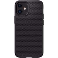 Spigen Liquid Air Backcover Apple iPhone 12 Mini - Zwart