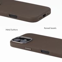 Accezz Mesh Back Cover with MagSafe Apple iPhone 16 - Brown