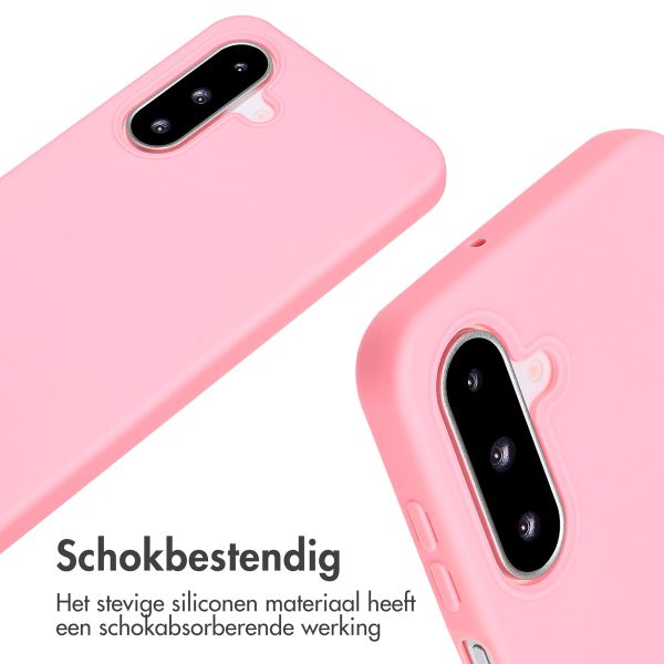 imoshion Siliconen hoesje met koord Samsung Galaxy A26 - Roze