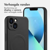 imoshion Color Backcover met MagSafe Apple iPhone 13 - Zwart
